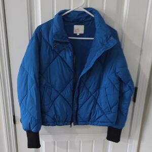GB Girls Vibrant Blue Puffer Jacket